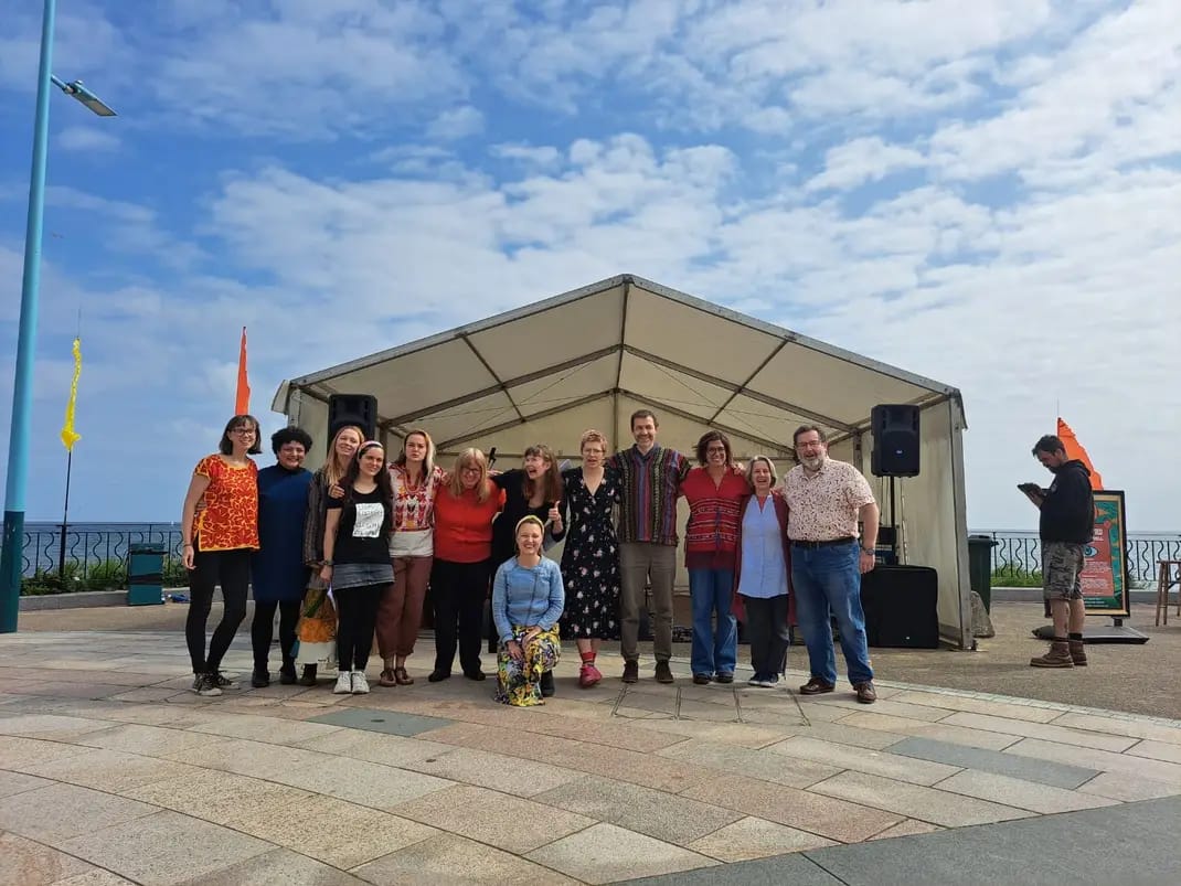 Multilingual Choir at Whitley Bay festival
