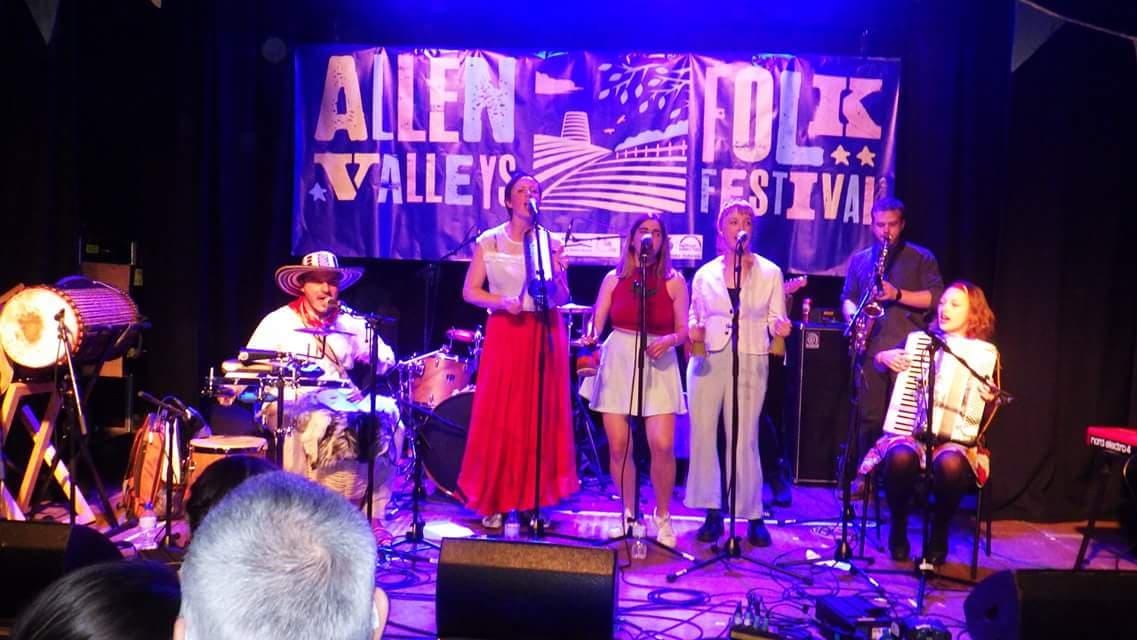 La Sonora Boreal at Allen Valleys Folk Festival